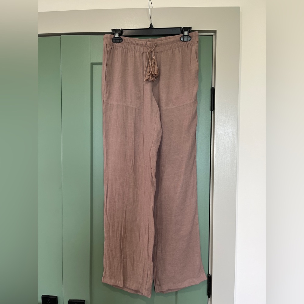 New York & Company Mauve Relaxed Pants